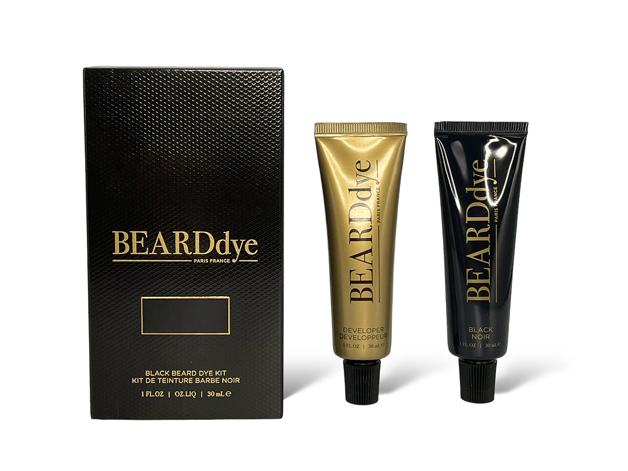 Vibrant Bright Red Beard Dye for Bold Facial Hair