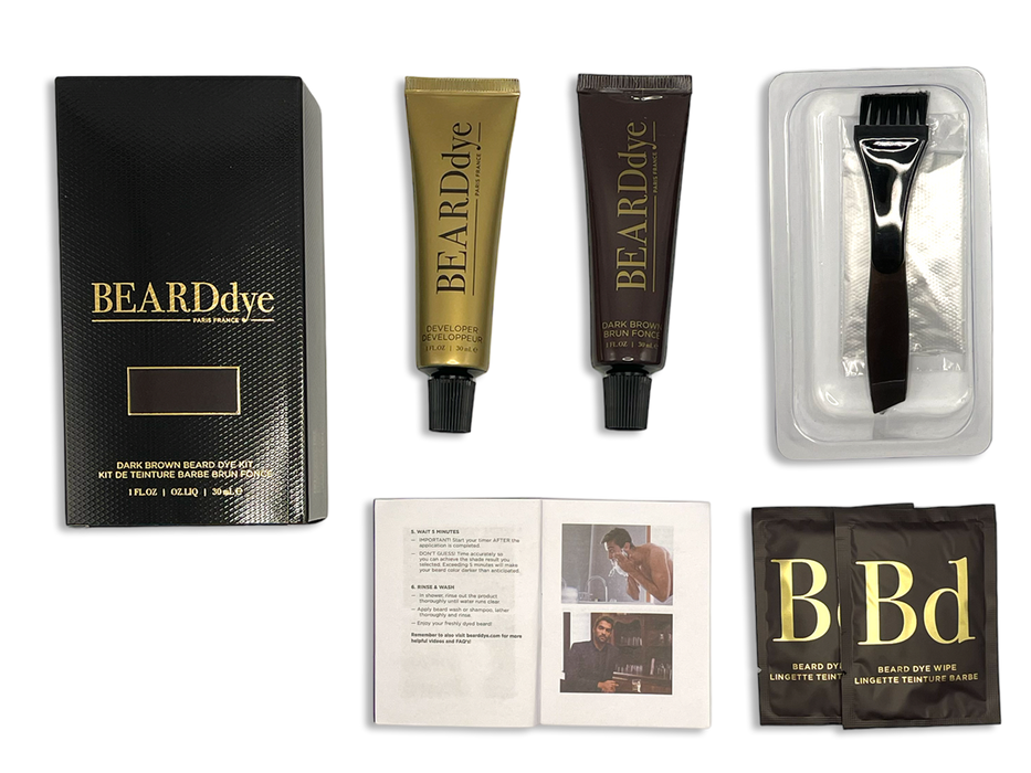 Medium Brown Beard Dye For Men Beard Dye Ltd