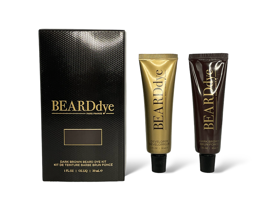 Dark Brown Beard Dye - Beard Dye Ltd
