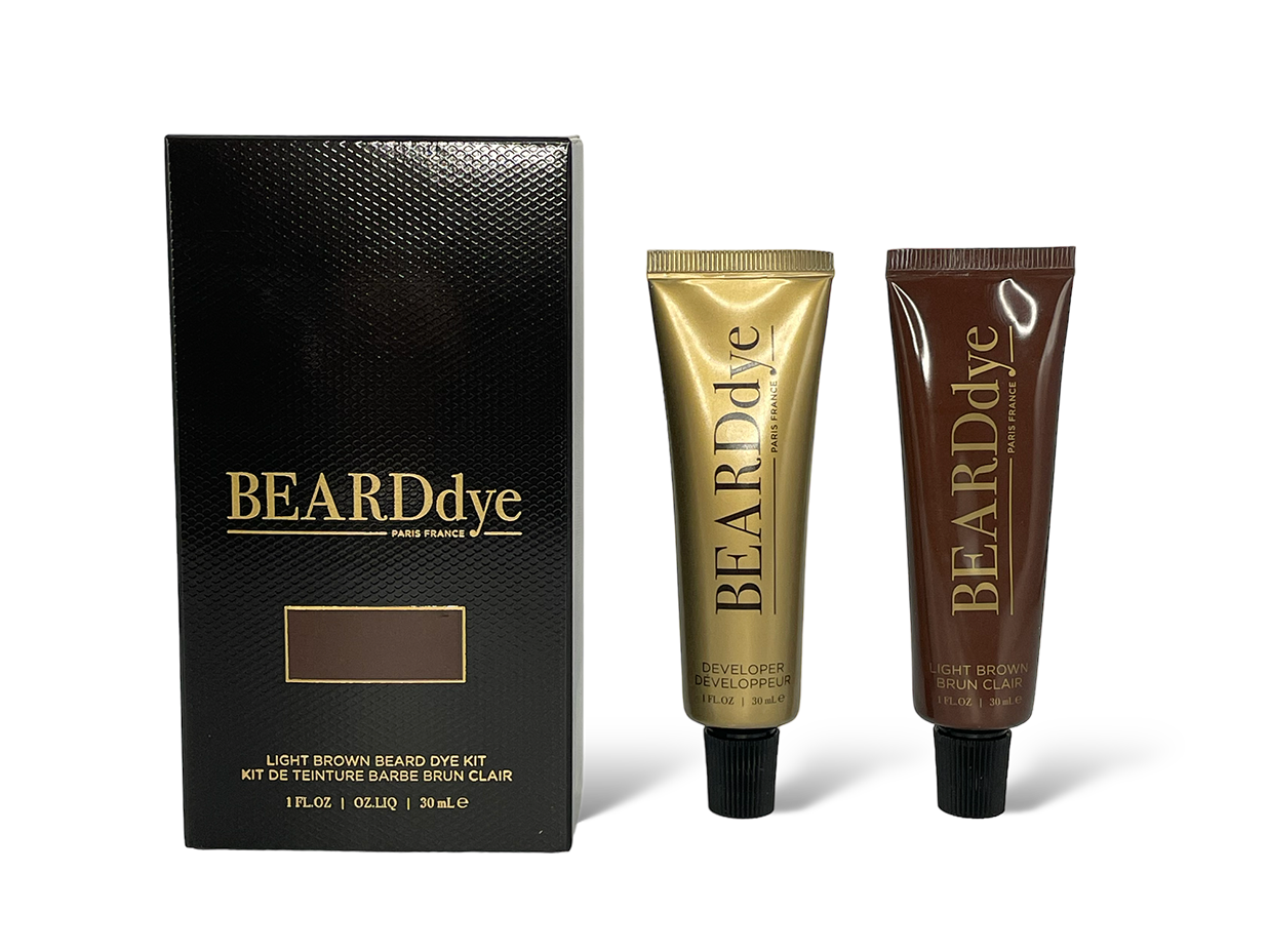 Natural Light Brown Beard Dye Beard Dye Ltd