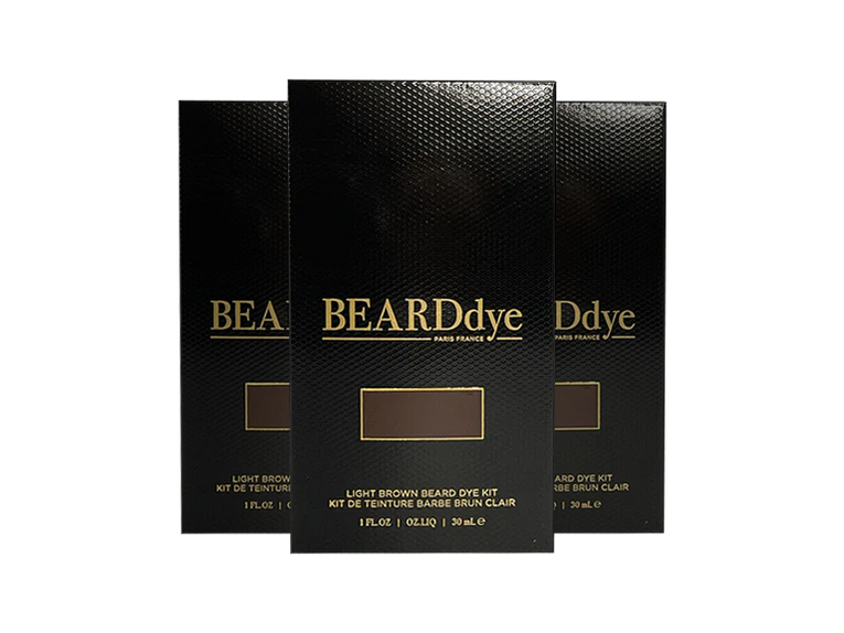 Shop Light Brown Beard Dye for Men Natural Beard Colour Kits Beard